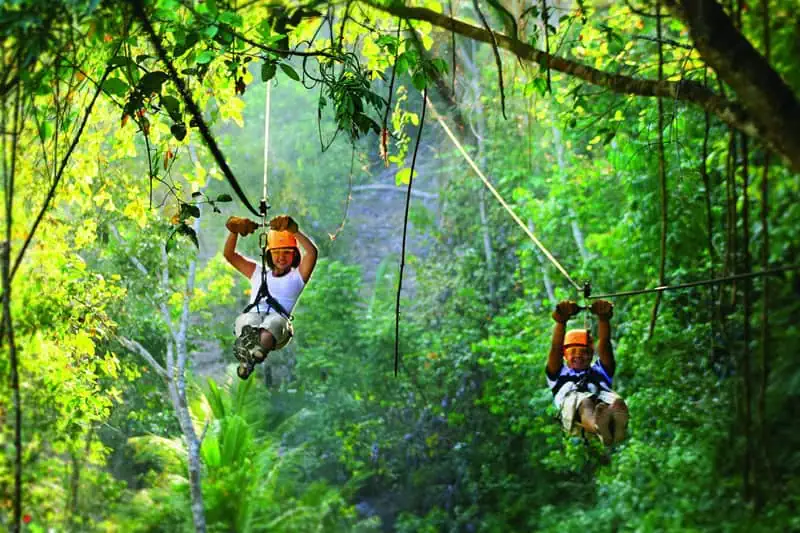 Zipline Canopy Tour adventure in Puerto Vallarta jungle